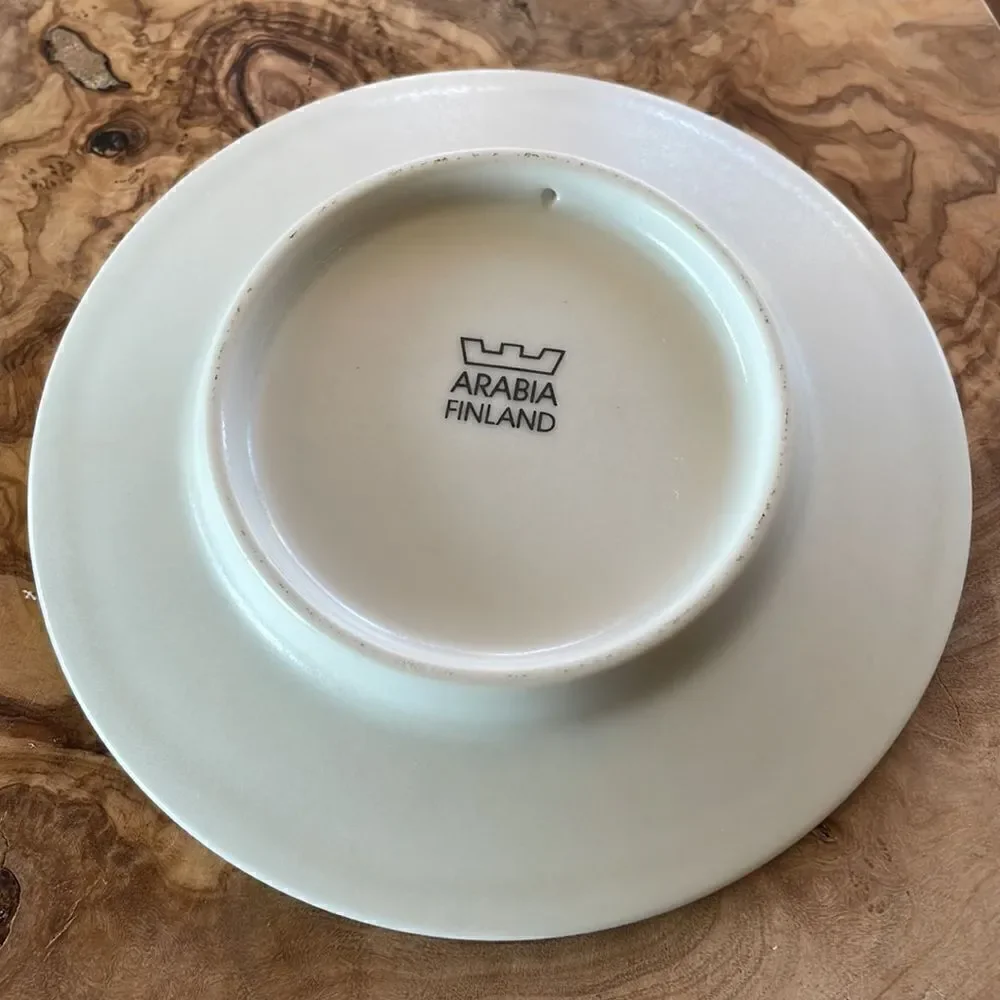 Vintage Arabia Finland Collectible Wall Christmas Plate